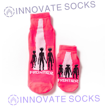 Frontier Ankle Anti Skid Grip Trampoline Park Socks