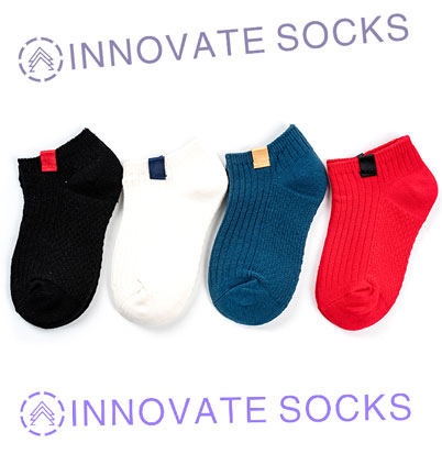 Cotton Label Casual Striped Kids Socks