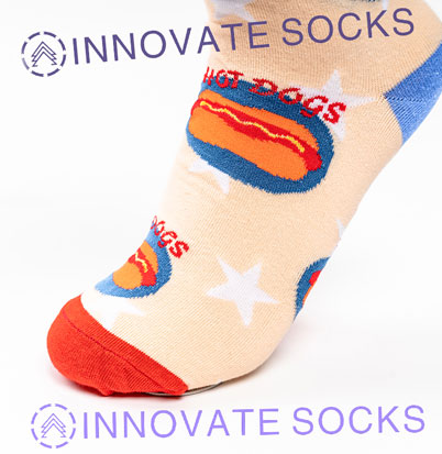 Personalized Unisex Happy Sock Breathable Crew Sock