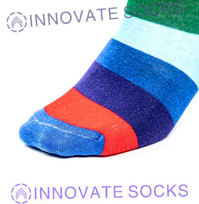 Skateboard Men Sports Crew Striped Fashion Happy Socks