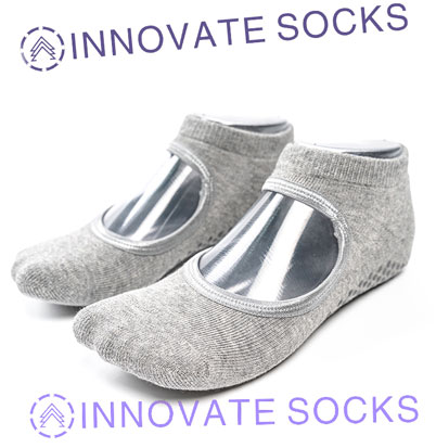 Custom Cotton Towel Thermal Terry Yoga Socks