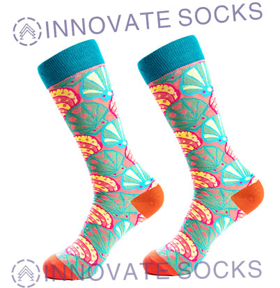 Attractable Dreamy Colorful Cartoon Cotton Socks Tube Happy Socks