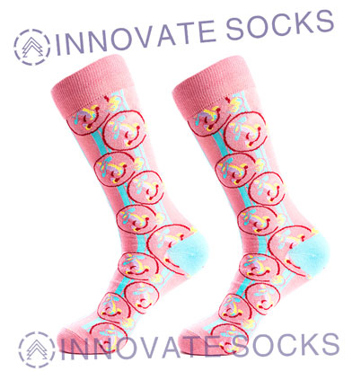 Attractable Dreamy Colorful Cartoon Cotton Socks Tube Happy Socks