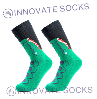 Personalized Unisex Happy Sock Breathable Crew Sock