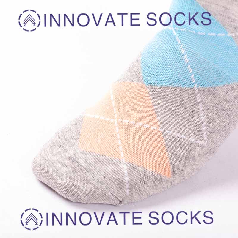Fancy Multi Colorful Patterned  Custom Women Socks Sport Crew Socks-3.jpg