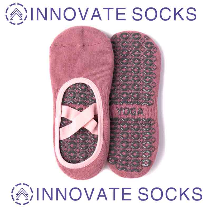 Cotton Anti-slip Low Cut Yoga Socks Ballet Pilates For Dance Fitness Exercise-1.jpg