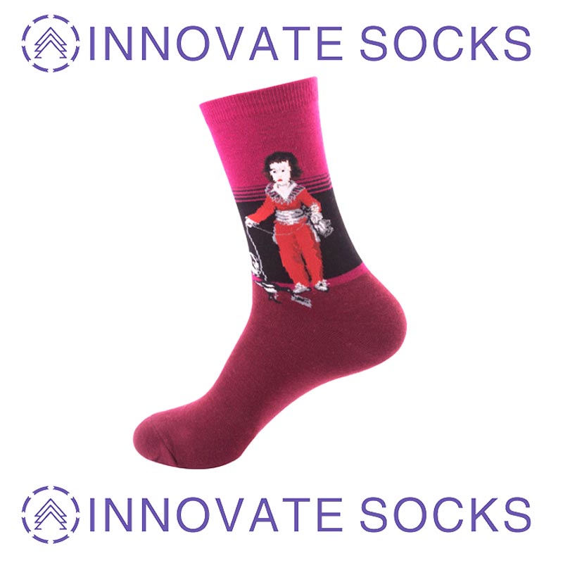 Painting Style Socks Adult Trendy Tube Cotton Crew Sock-3.jpg