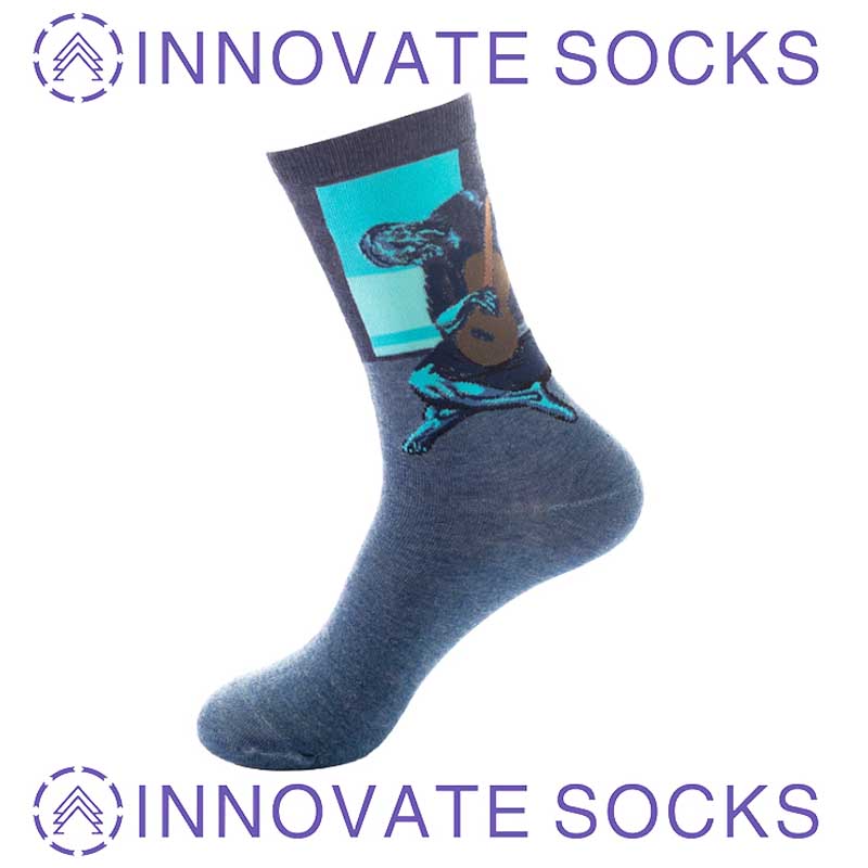 Painting Style Socks Adult Trendy Tube Cotton Crew Sock-4.jpg