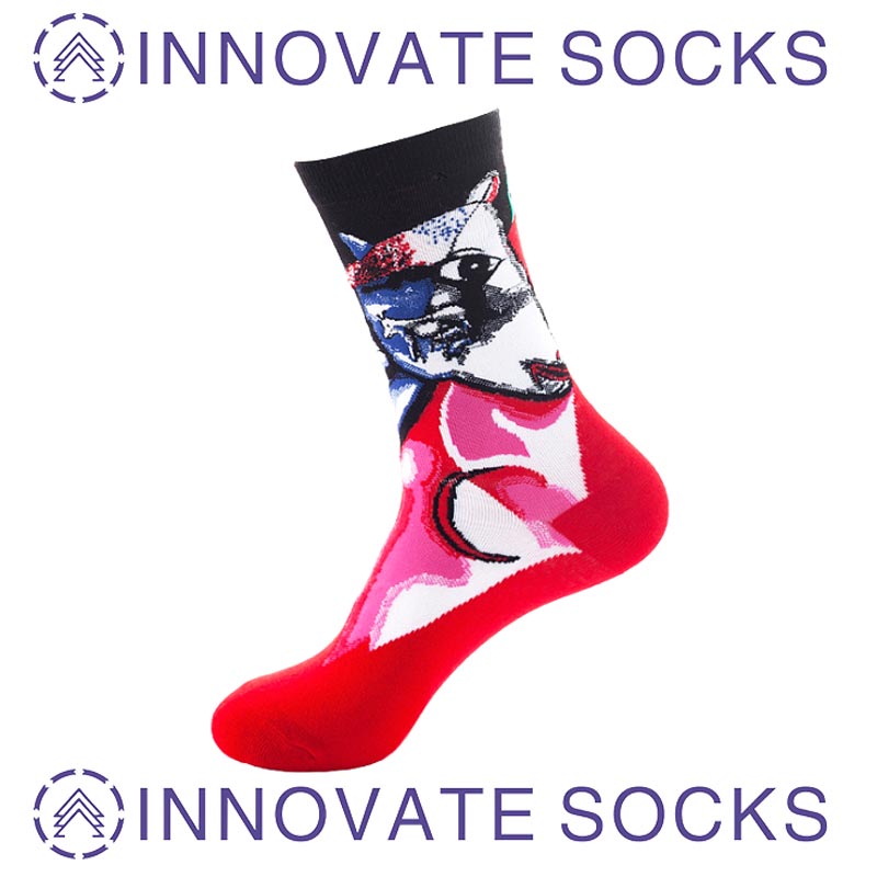 Painting Style Socks Adult Trendy Tube Cotton Crew Sock-5.jpg