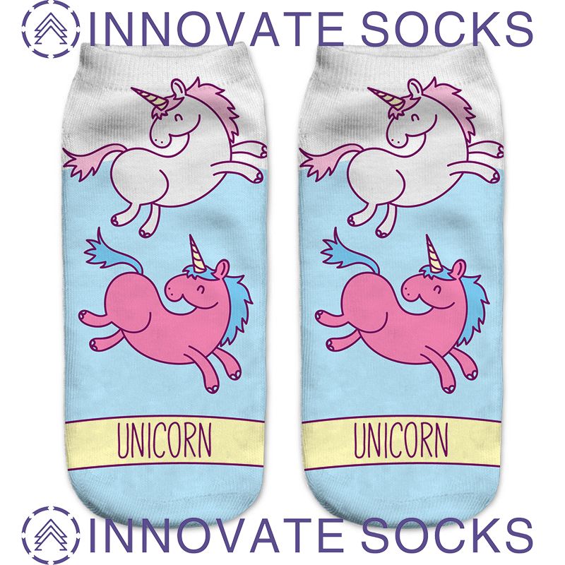Union Custom 3D Digital Print Socks