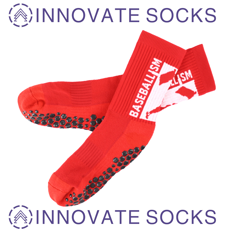 Crew OEM Athletic Football Custom Anti Slip Socks