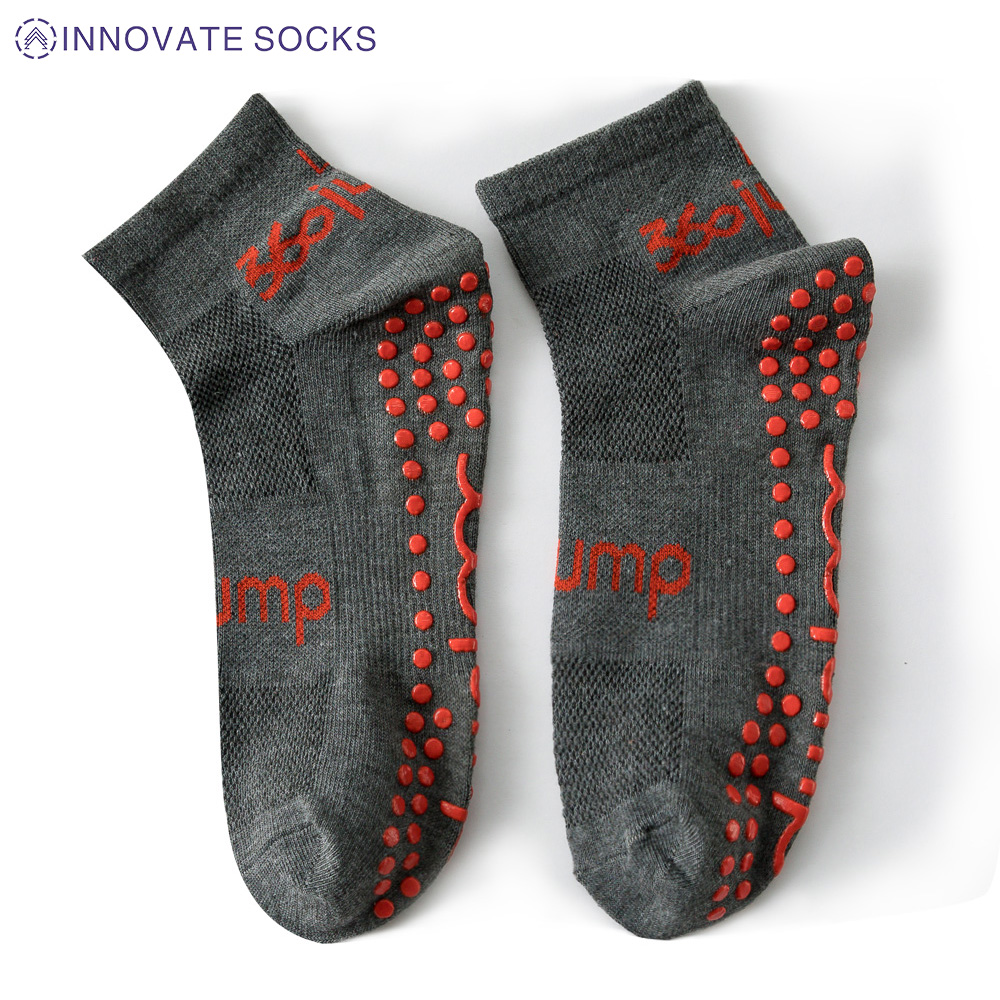 Jump360 Ankle Anti Skid Grip Trampoline Park Socks