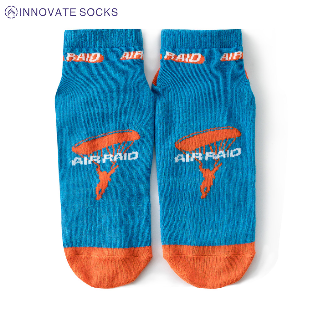 Air Raid Ankle Anti Skid Grip Trampoline Park Socks