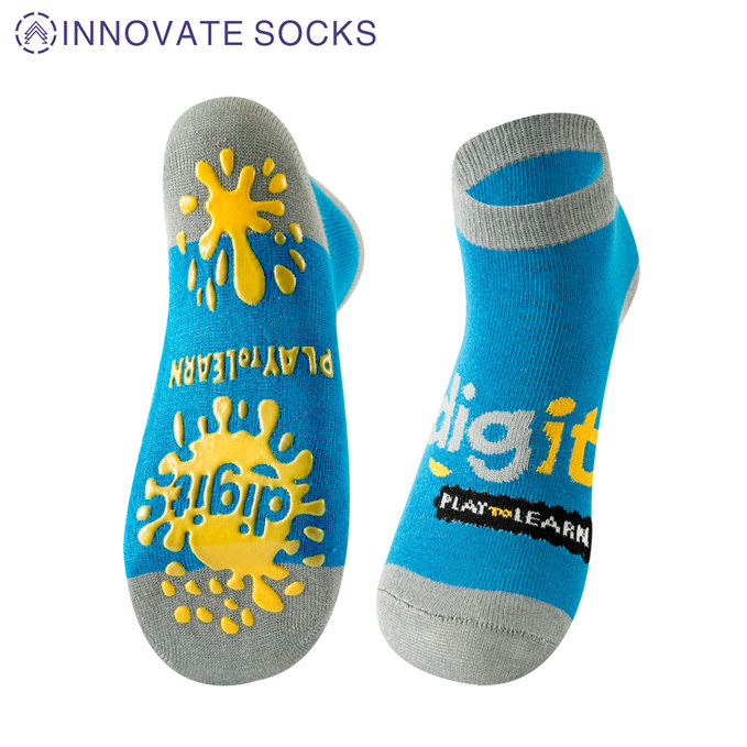 Dig It Ankle Anti Skid Grip Trampoline Park Socks