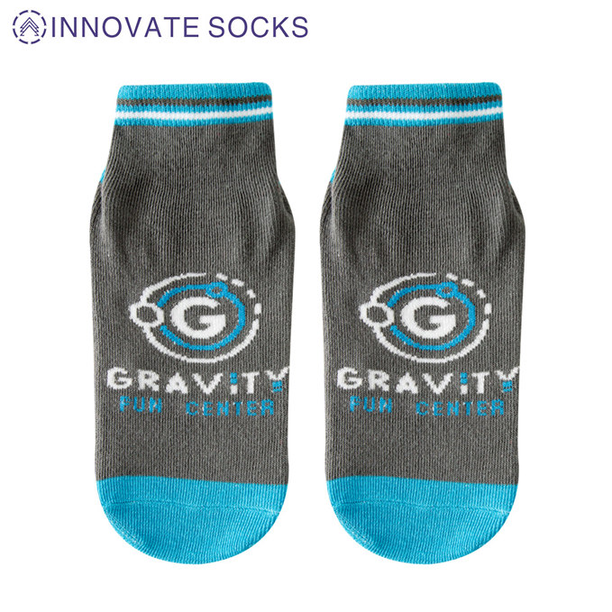 gravity ankle anti skid grip trampoline park socks 3