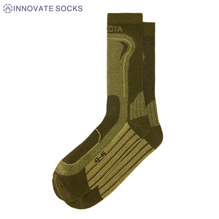 High-Content CoolMax Thick Towel Bottom Breathable Mid-Tube Outdoor Hiking Socks
