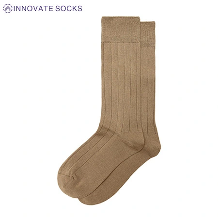 Over The Calf Beeff Mercerized Cotton Formal Gentleman Men's Socks